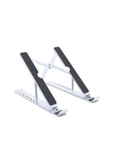 Pazly Portatif Dizüstü Bilgisayar Standı - Ayarlanabilir Alüminyum Stand - 8-17,3 İnç Uyumlu