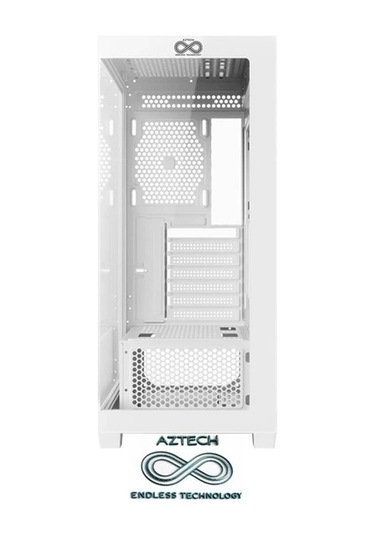 Aztech AZT101 W ATX Oyuncu Bilgisayar Kasası Beyaz