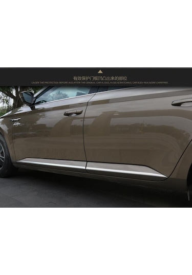 Skoda Süperb Krom Yan Kapı Çıtası 4 Prç. 2015 Üzeri