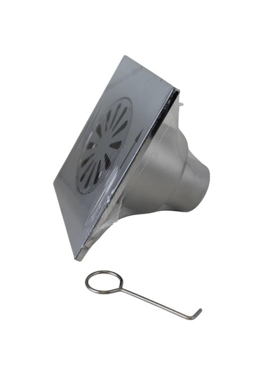 Tım Beton Kaplama Altı Duş Gideri 150x150 Mm Paslanmaz Çelik 221396529 Krom