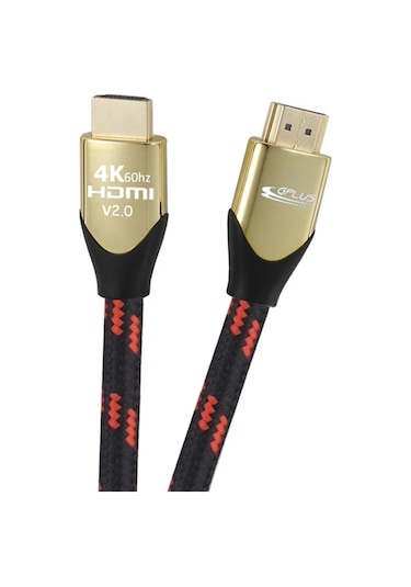 Gplus 4k60 1 Metre 18 Gbps Hdcp Hdr Arc Hdmı 2.0 4k 26 Awg Kablo