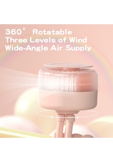 Ranyeek Bebek Arabası Usb Fanı - Çok Fonksiyonlu Taşınabilir Bitki Yağı İle Sinek Repelenti