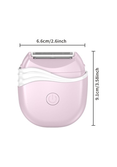 Suntek Kadınlar Için Elektrikli Tıraş Makinesi Kişisel Pembe