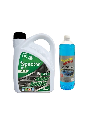Spectre G12 Yeşil -40 Derece Antifriz Antifrizli Oto Cam Suyu