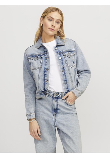 Kadin Denim Ceket - Alys - 12269101 Light Blue Denim