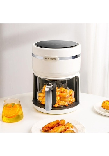 Five Home KZ126D Borosilikat Cam 3 L Fritöz