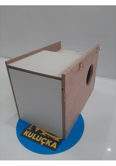 Mh Muhabbet Kuşu İçin Ahşap Yuvalık 2 Adet