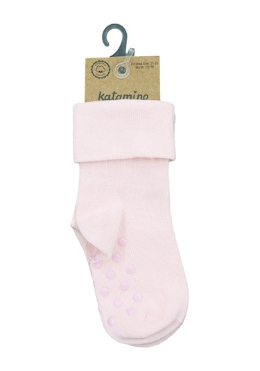 Katamino Asi Absl'li Bebek Çorabı K46286 Pembe
