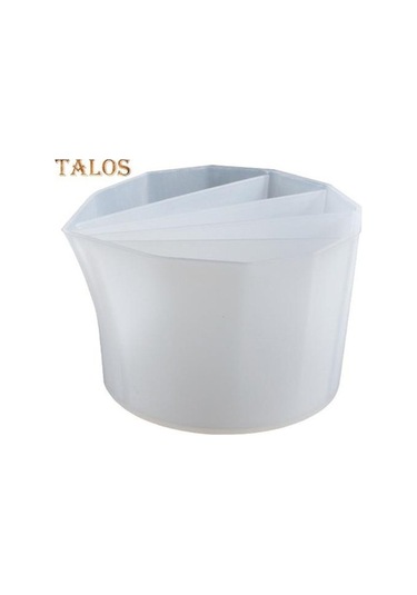 Novahub 4 Adet Silikon Bölünmüş Fincan Boya Karıştırma Bardağı - Renk Karıştırma & Ölçü Kapları Seti Diğer