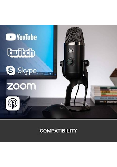 Blue Yeti X Professional Condenser Usb Microphone