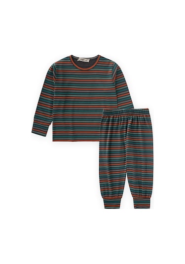 Pijama Takım 1-5 Yaş Gri Gri