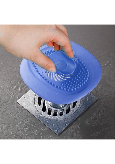 Kötü Koku Önleyici Su Sızdırma Ped Gri Ve Silikon Gider Süzgeci