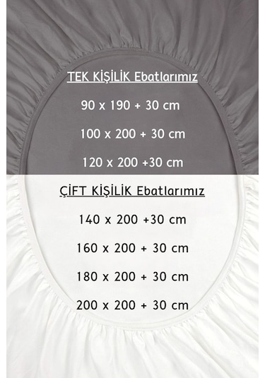 Mavi Renkli %100 Pamuklu Penye Kumaş Fitted Lastikli Çarşaf Mavi