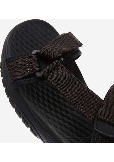 Skechers Lomell Erkek Kahverengi Sandalet 204351 Brn Kahverengi