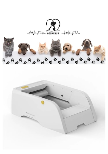 Hesperus Akıllı Otomatik Kedi Tuvaleti App İle Kontrol