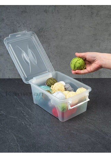 Al'ternativa Kapaklı Saklama Kabı 2,5 L 211389831 Beyaz