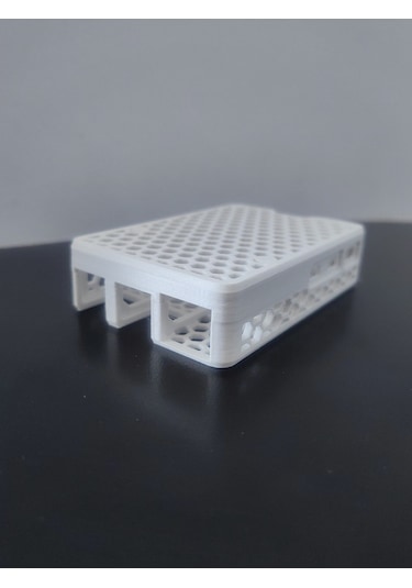 Raspberry Pi 5 Honeycomb Case Snap-fit Montaj, Üstün Hava Akışı
