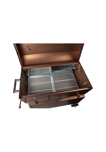 Igrıll Barbekü 1000 Mm Kömürlü Mangal Kahverengi