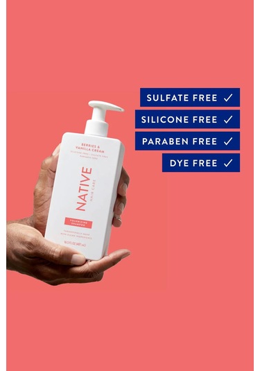 Native Berries & Vanilla Cream Hacimlendirici Şampuan 487ml Tüm Saç Tipleri
