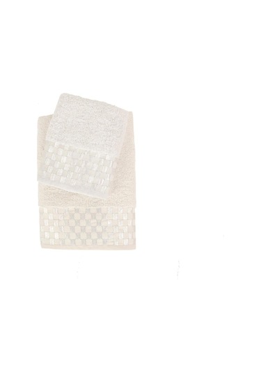 Bambu Soft Dama Desenliı Banyo Havlu Takımı 6 Renk