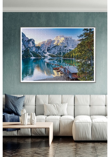 Anatolian 4000 Parçalık Puzzle - Braies Gölü 5205