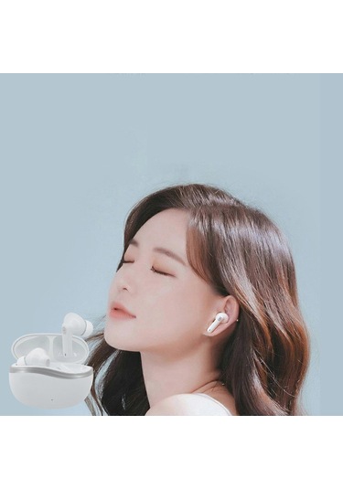 Mikrofonlu Bluetooth Kulaklık, Gerçek Kablosuz Kulaklık 5.3, Uzun