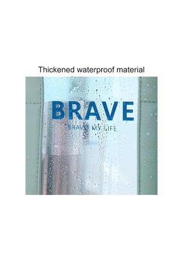 Trendooze Yüzme Yeşili Ve Tuvalet Tote Suya Spor Organizatör Nane Makyaj Kapasiteli Dayanıklı Çantası Çantası Büyük Ew Yeşil