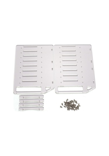 Özelleştirilebilir 4-10 Yuvalı Akrilik Sabit Disk Tutucu: Hızlı Kurulum, Gelişmiş Soğutma Ve Kararlılık