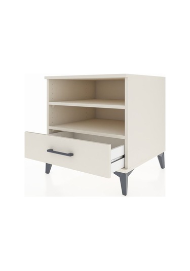 Kronos Komodin 2 Raflı Tek Çekmeceli 60x59x64 Aytaşı-aytaşı Aytaşı