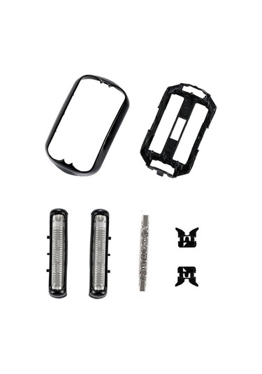 Joyhub Erkek Elektrikli Tıraş Makinesi Yedek Başlık 4x 32s Net Membran Serisi 301s 310s 320s 3000s 3020s 3030s Uyumlu Siyah Tıraş Makinesi Yedek Başlığı 0qvw6f