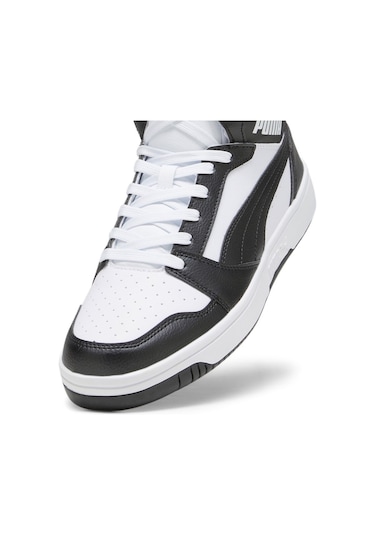 Puma Rebound V6 Bilekli Unısex Spor Ayakkabı 39232601 Beyaz - Siyah