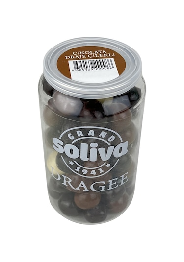 Grand Soliva Çikolata Draje 230 G - Çilekli