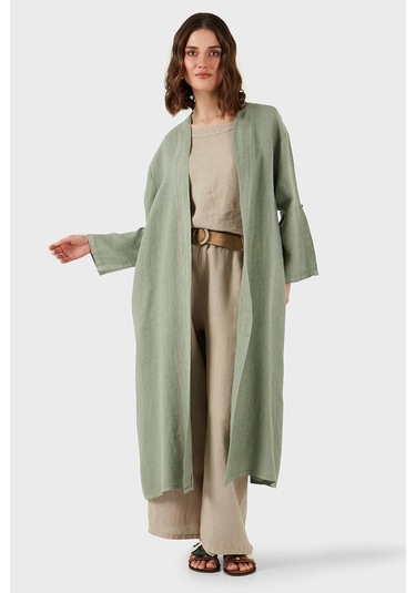Via Dante Bayan Kimono 7183544 Haki Haki