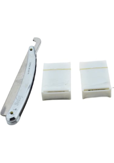 Sedef Krom Tıraş Usturası + Tam Jilet 10'lu