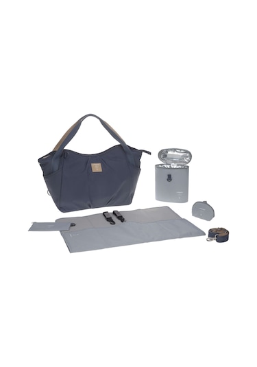 Lassig Twin Bebek Bakım Seyahat Çantası Navy Lacivert