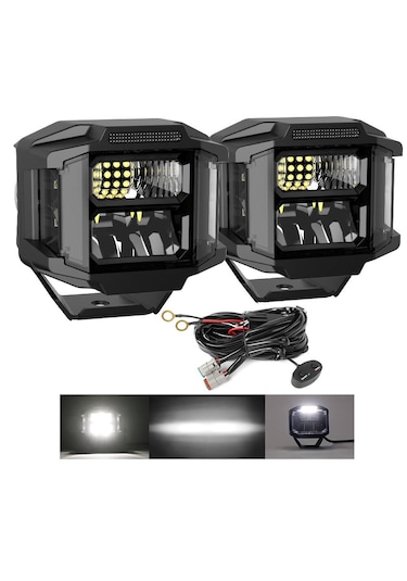 Bumblebee 80 Watt Profesyonel Motosiklet Led Sis Far Takımı