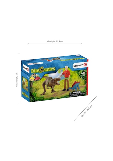 Schleich Dinosaurs Oyun Seti Tyrannosaurus Saldırısı 41465