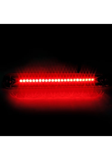 Yaozixa 24 Ledli Kırmızı Yüksek Konum Fren Lambası - Isı Dayanıklı Abs, Parlak Işık, Kolay Kurulum 12v