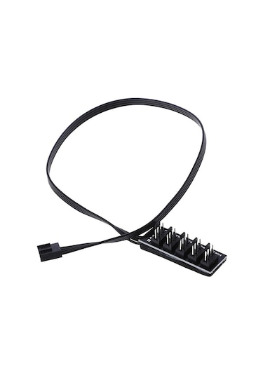 40cm 1 İla 5 4-pin Molex Tx4 Pwm Cpu Soğutma Fanı Adaptörü Güç Kablosu