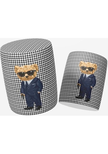 Teddy Puf Kumaşı Süettir. Uluslararası Solmama Sertifikasına Sahiptir. Çok Renkli