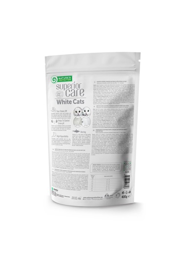 Nature's Protection Sp Beyaz Kediler İçin Tahılsız Ringa Balıklı Kedi Maması 400 G