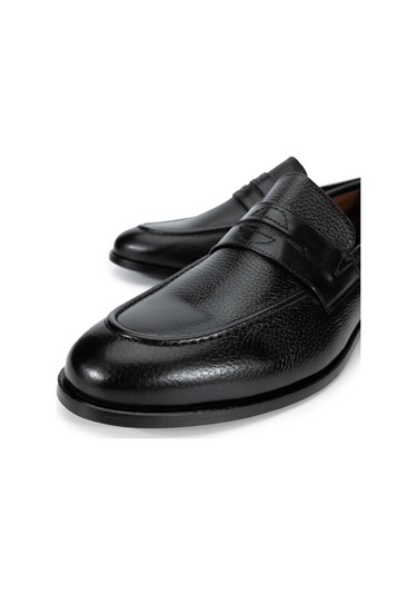 Tamer Tanca Erkek Hakiki Deri Siyah Makosen Ayakkabı 537 3229 Erk Ayk Sk23/24 Sıyah Gyk Siyah