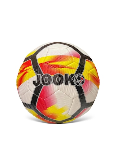 Jook 4 Astarlı Suni Deri Sert Zemin Halı Saha Futbol Topu No:5 Bsf-036 - Beyaz Siyah Kırmızı Beyaz - Siyah - Kırmızı