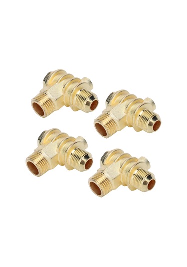 Symbee Zink Alaşımlı 4'lü Pnömatik Hava Kompresörü Geri Dönüş Engeli Valfi - Dahili Dişli Boru Parçaları Ve Araçlar