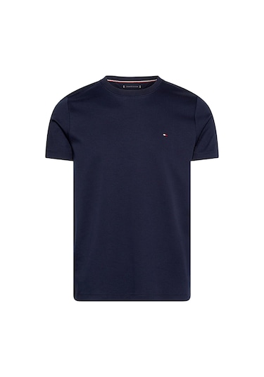 Tommy Hilfiger Mw0mw33202 Luxury Erkek Tişört Mavi