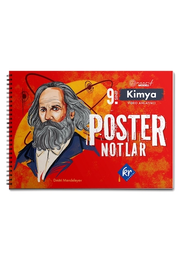 9. Sınıf Maarif Modeli Kimya Poster Notlar Kr Akademi Yayınları