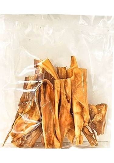 Zengin Proteinli Kuzu Kelle Derisi Köpek Ödülü 100gr