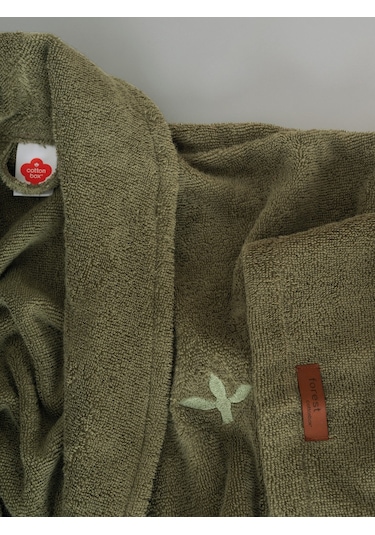 Cotton Box Tek Bornoz Wellness Forest L/xlyeşil Yeşil