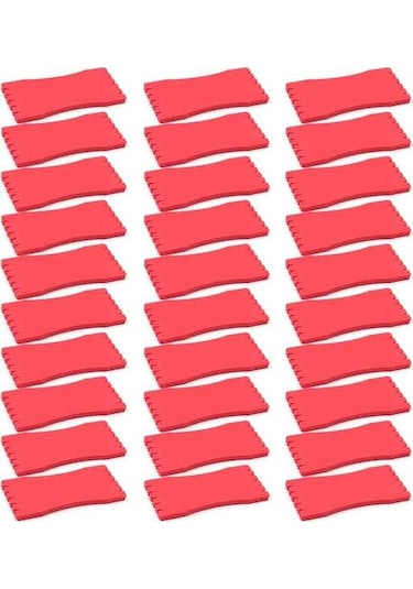 Novahub Köpük Materyal, Hızlı Kur, 30 Renk Balıkçılık İpi Sarım Tahtası 30 Adet Karışık Renk