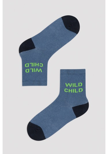Penti Çok Renkli Boys Wild Child 4lü Soket Çorap